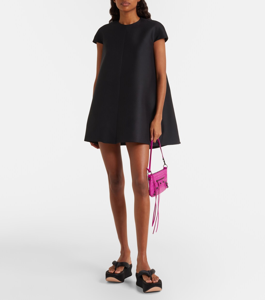 Le City leather shoulder bag | Balenciaga