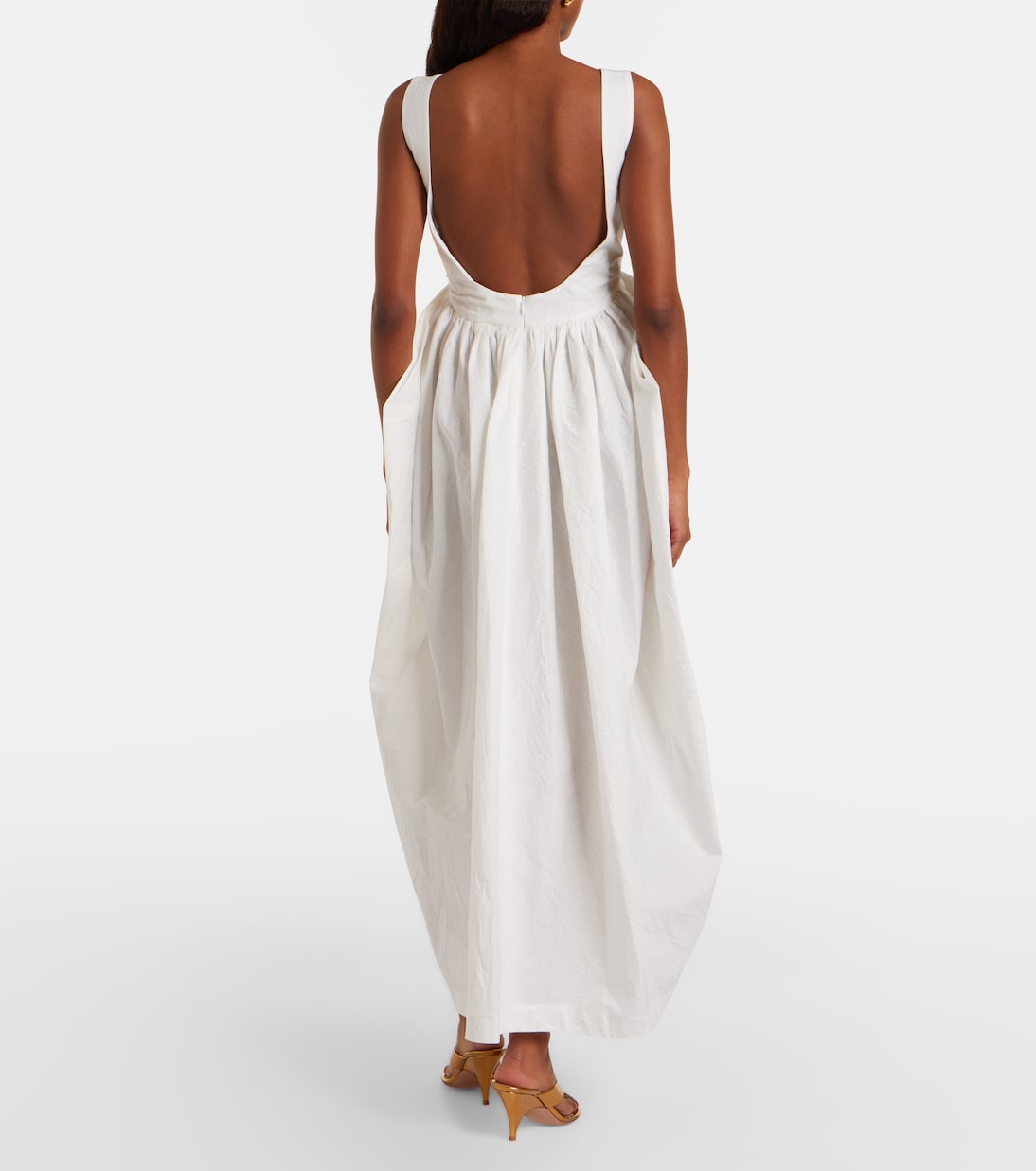 Cotton-blend maxi dress | Róhe