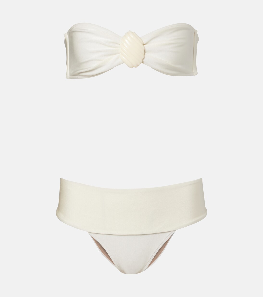 Embellished bandeau bikini | Adriana Degreas