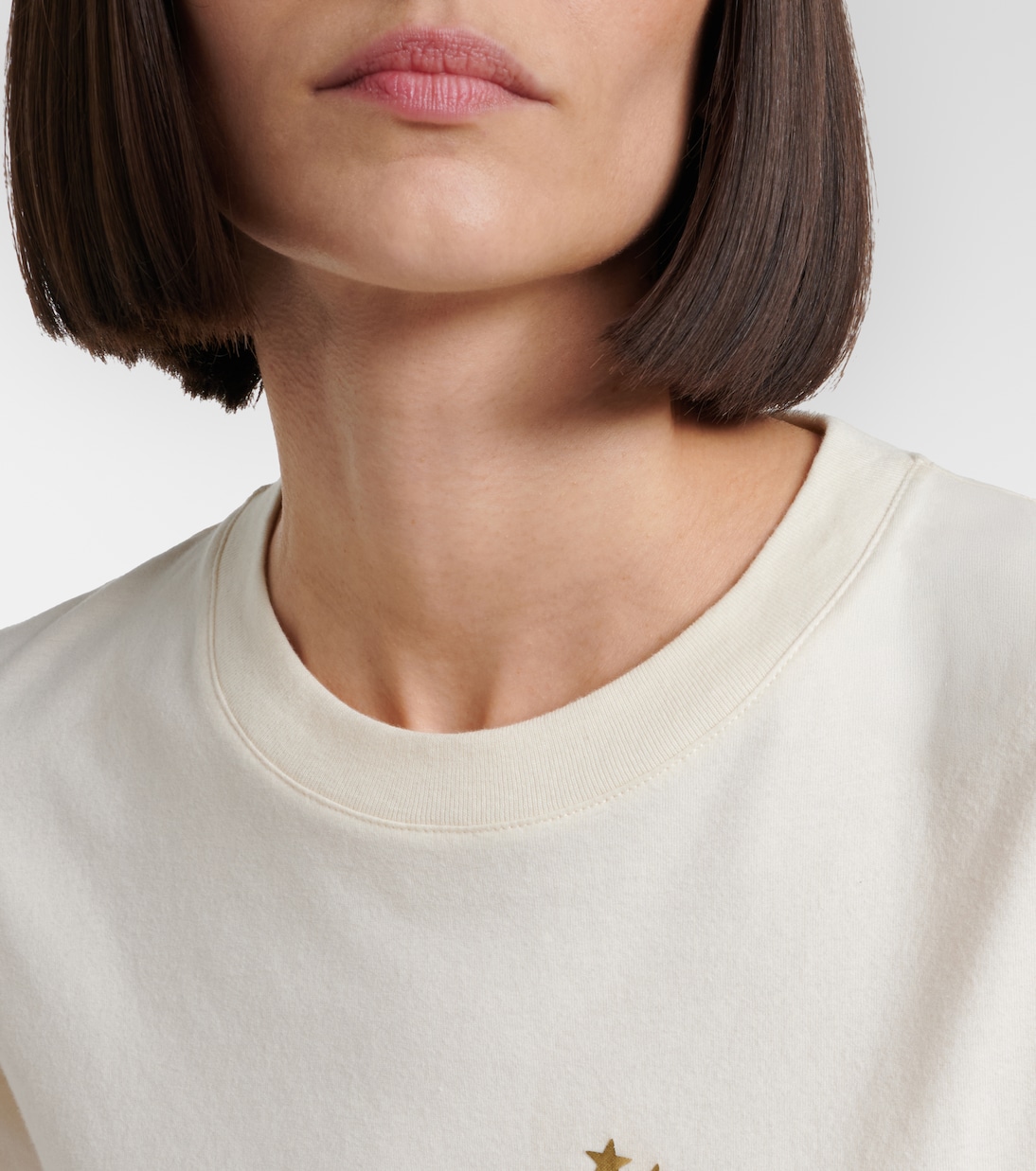 Embellished cotton jersey T-shirt | JW Anderson