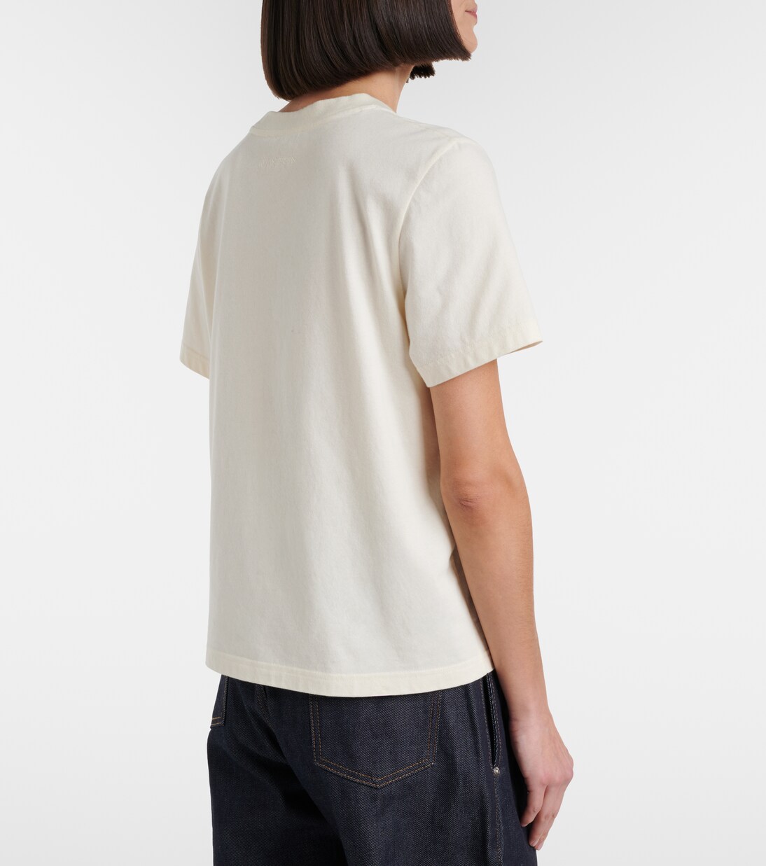 Embellished cotton jersey T-shirt | JW Anderson