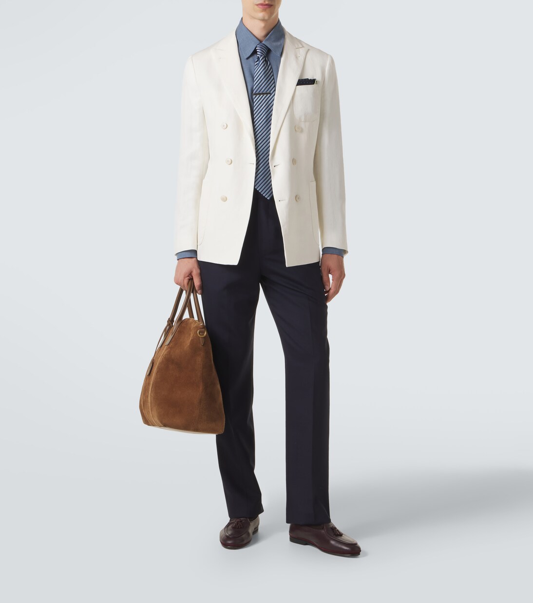 Pantalon droit en laine | Dunhill
