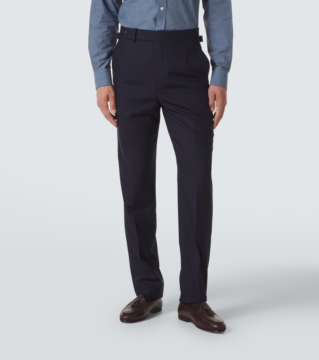 Pantalon droit en laine | Dunhill