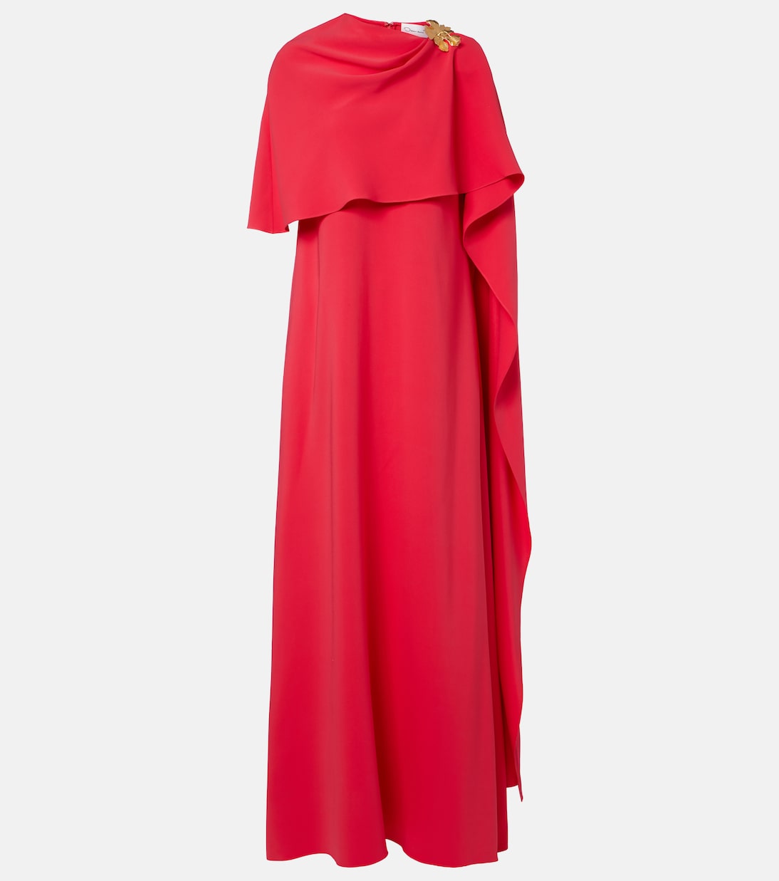 Embellished silk-blend georgette gown | Oscar de la Renta