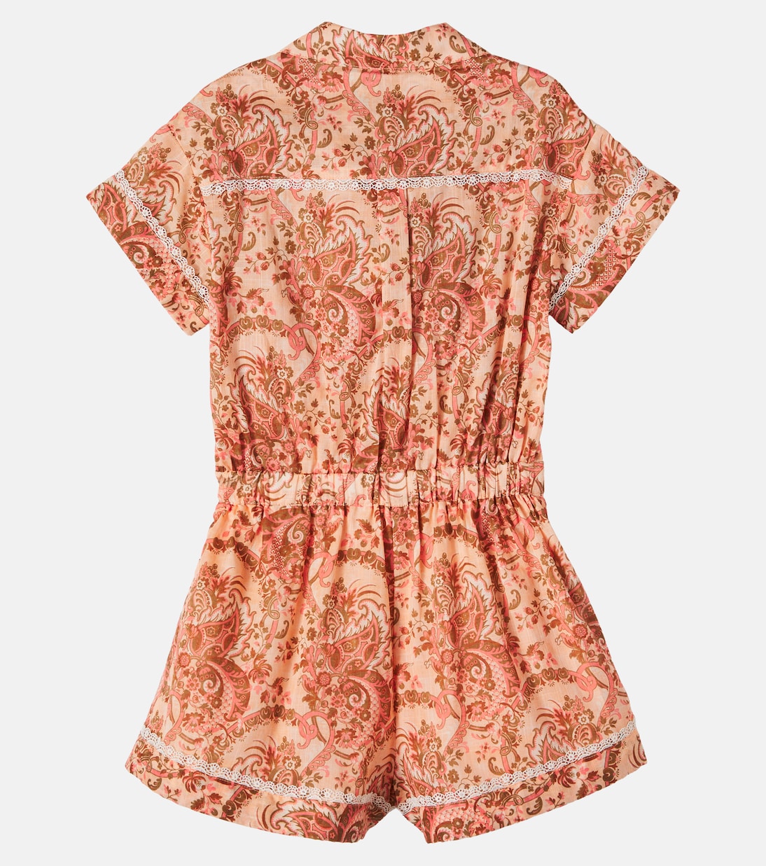 Aster floral cotton playsuit | Zimmermann Kids