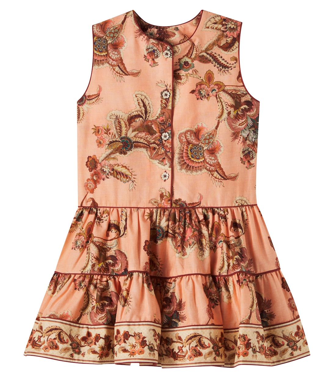 Aster floral cotton dress | Zimmermann Kids
