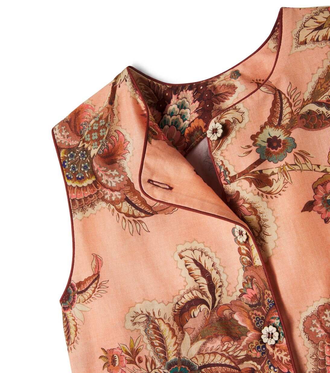 Aster floral cotton dress | Zimmermann Kids