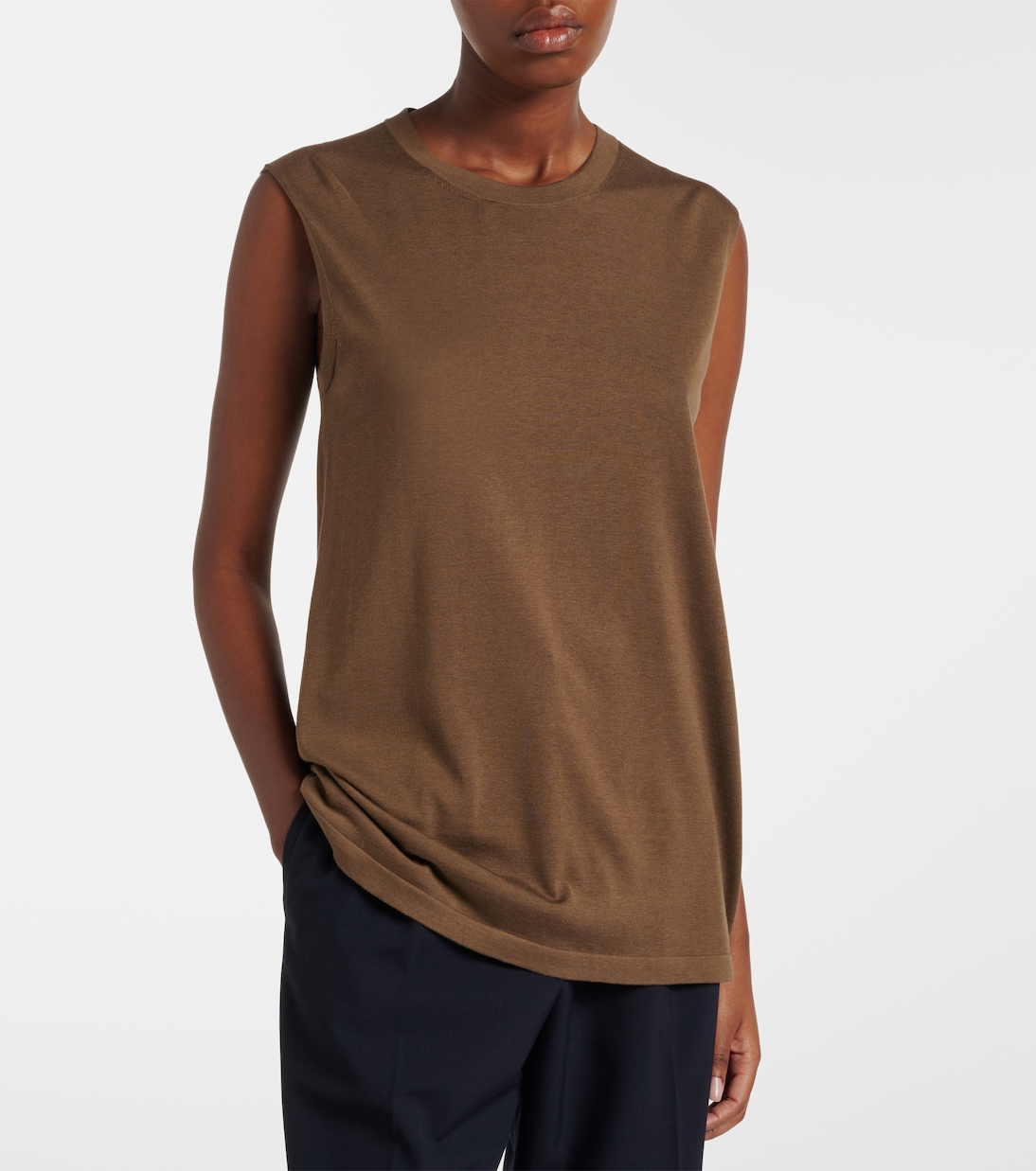 Omima silk top | The Row