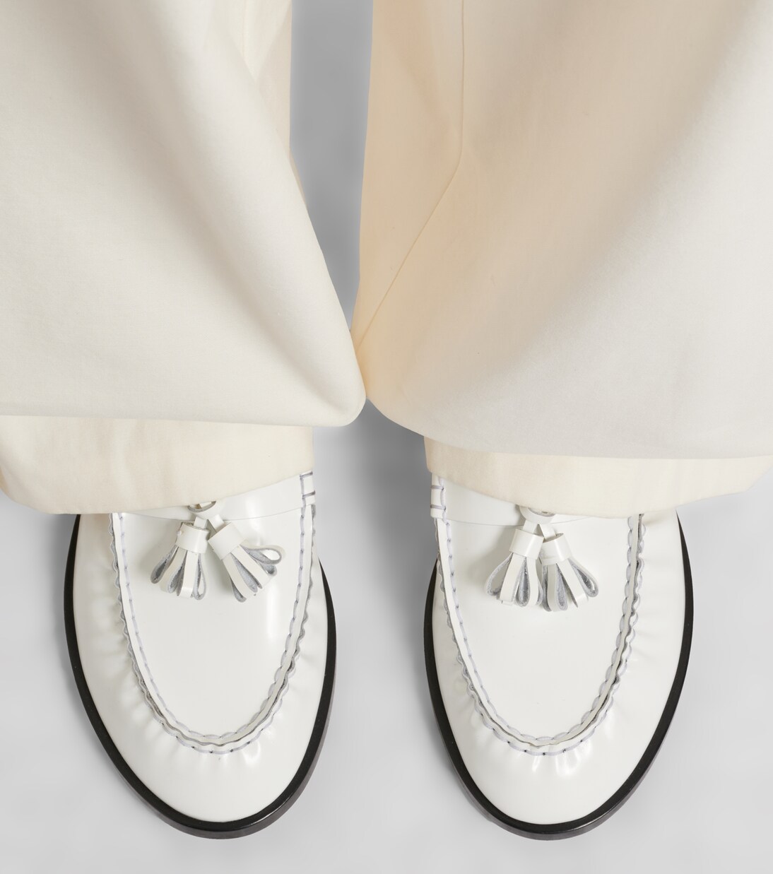Mens leather loafers | The Row