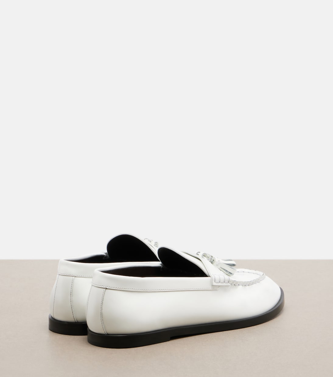 Mens leather loafers | The Row