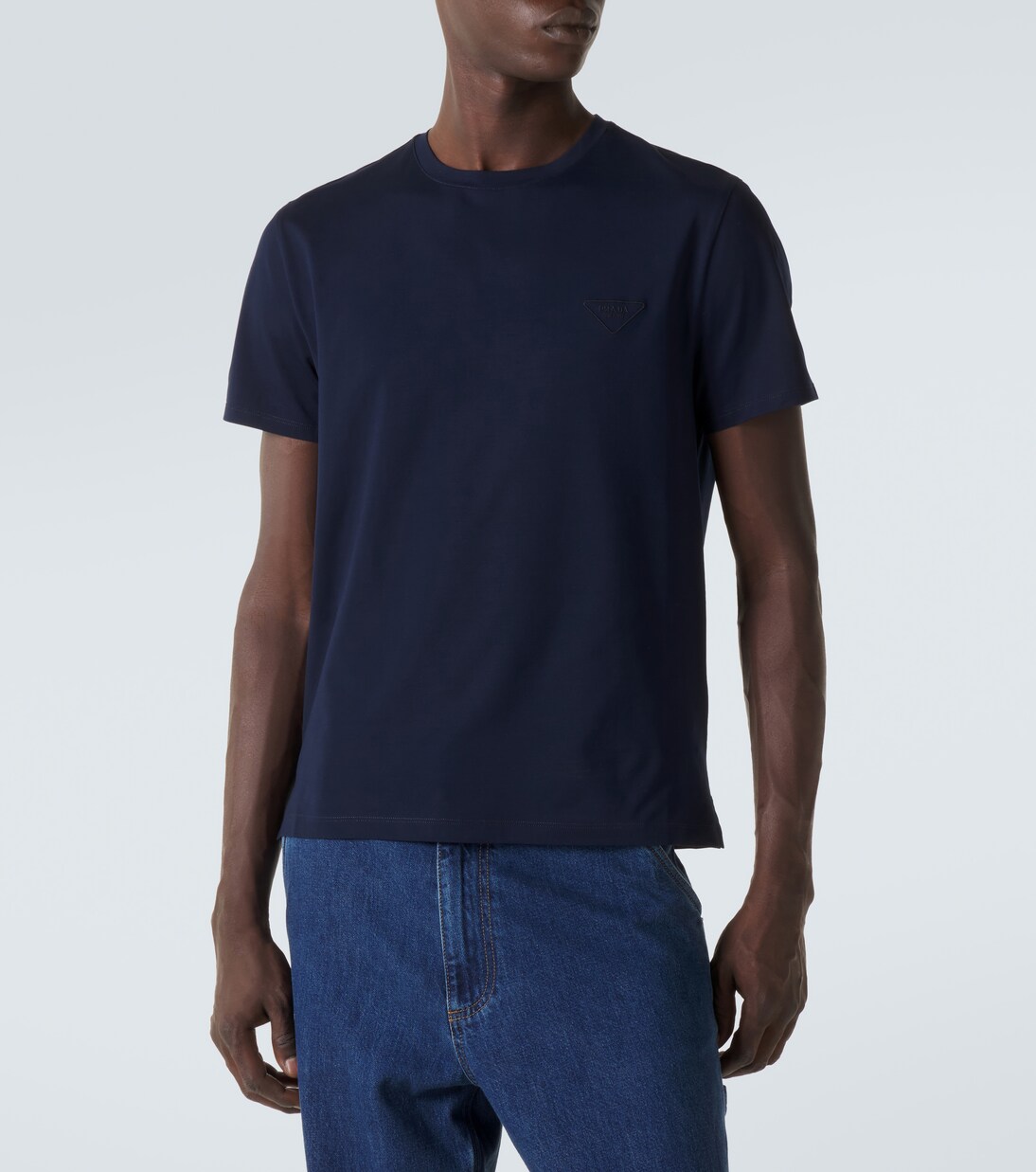 T-Shirt aus Jersey | Prada