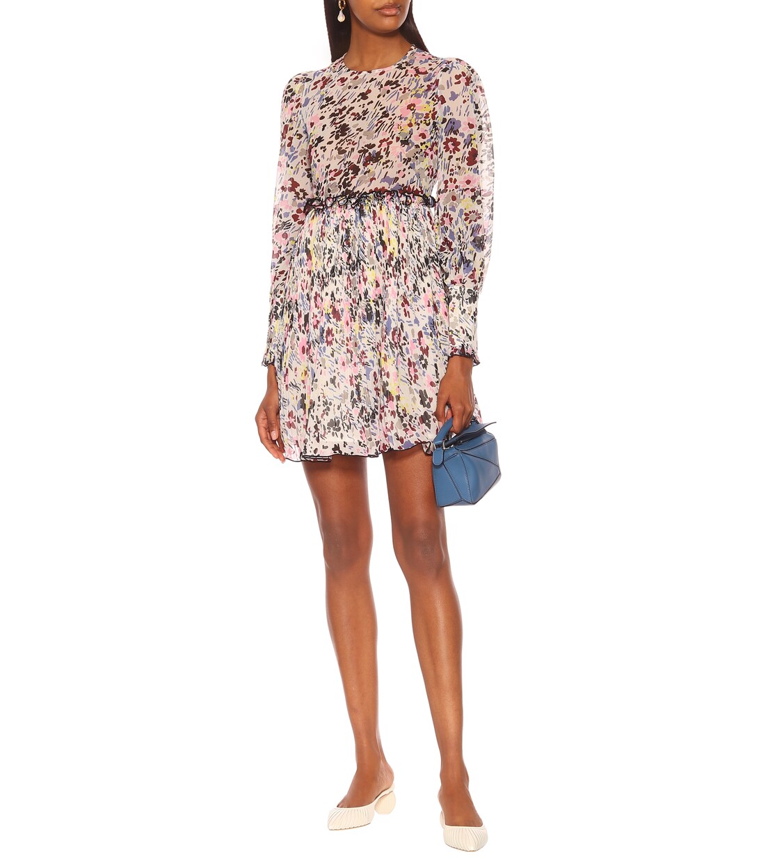 Floral minidress | Ganni