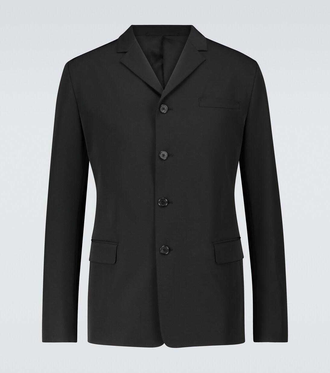 Single-breasted technical blazer | Prada