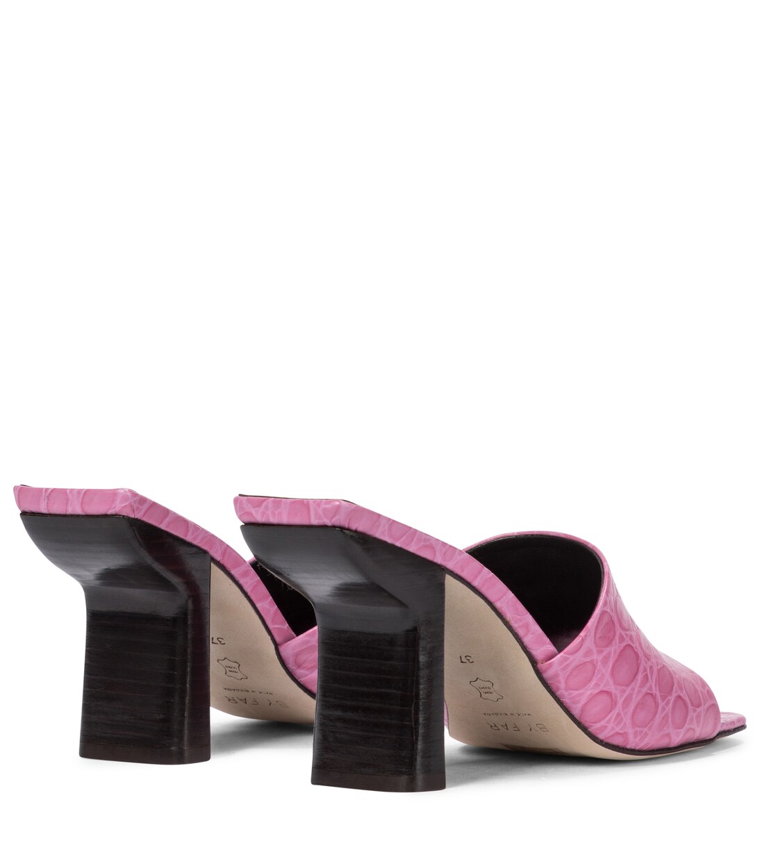 Liliana croc-effect leather sandals | By Far