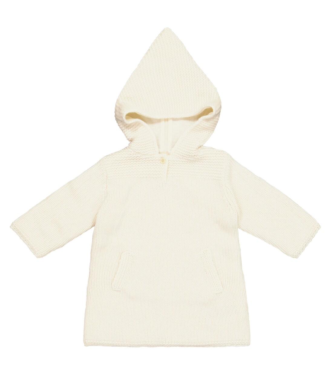 Baby hooded cashmere coat | Bonpoint