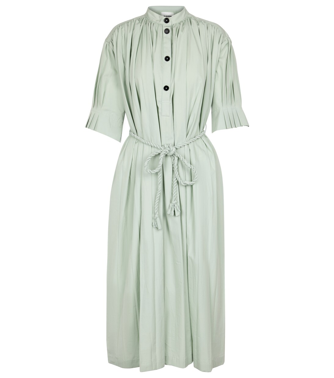 Robe midi en coton | Jil Sander