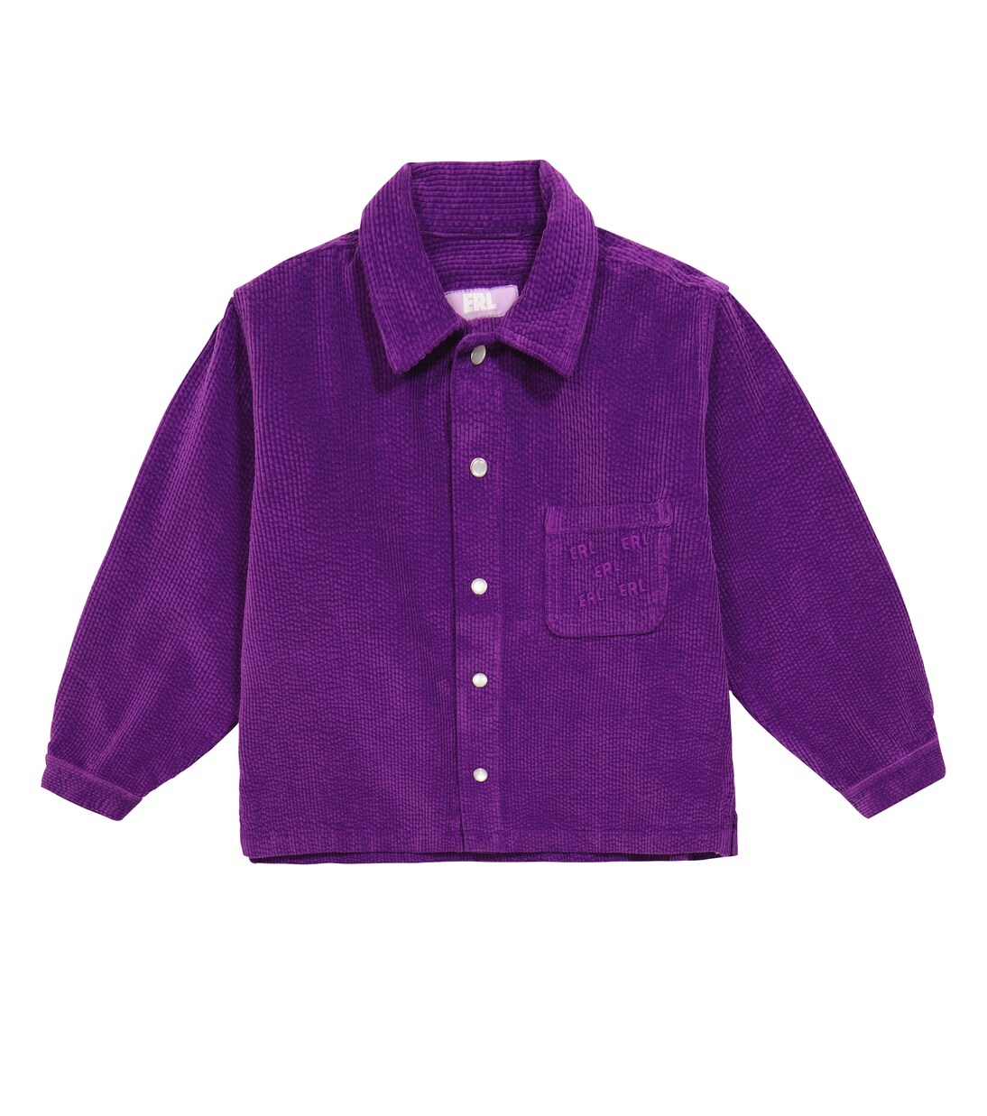 Stretch-cotton corduroy shirt | ERL Kids
