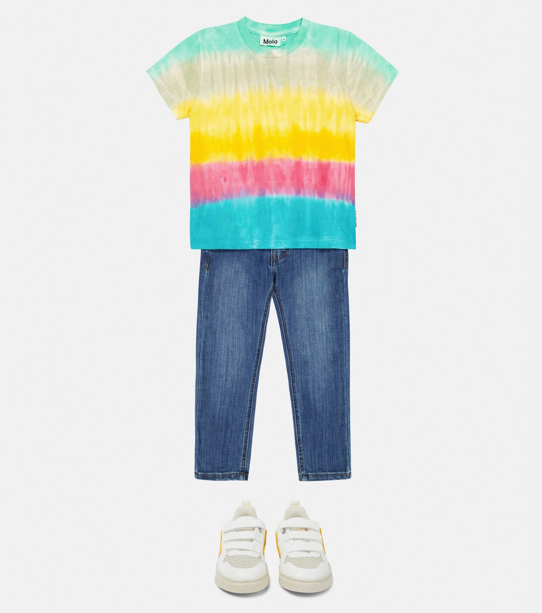 Roxo tie-dye cotton jersey T-shirt | Molo