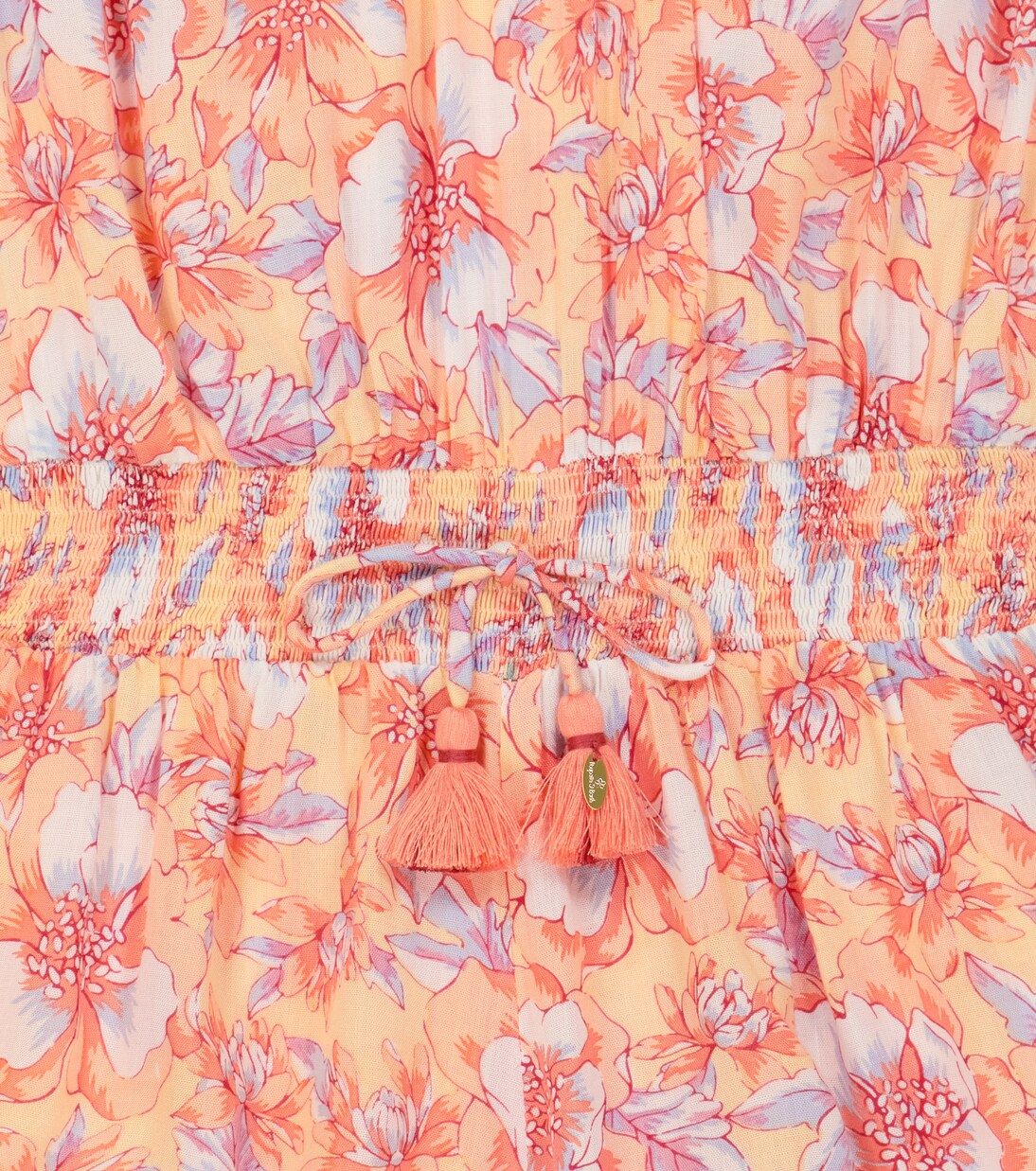 Sasha floral playsuit | Poupette St Barth Kids