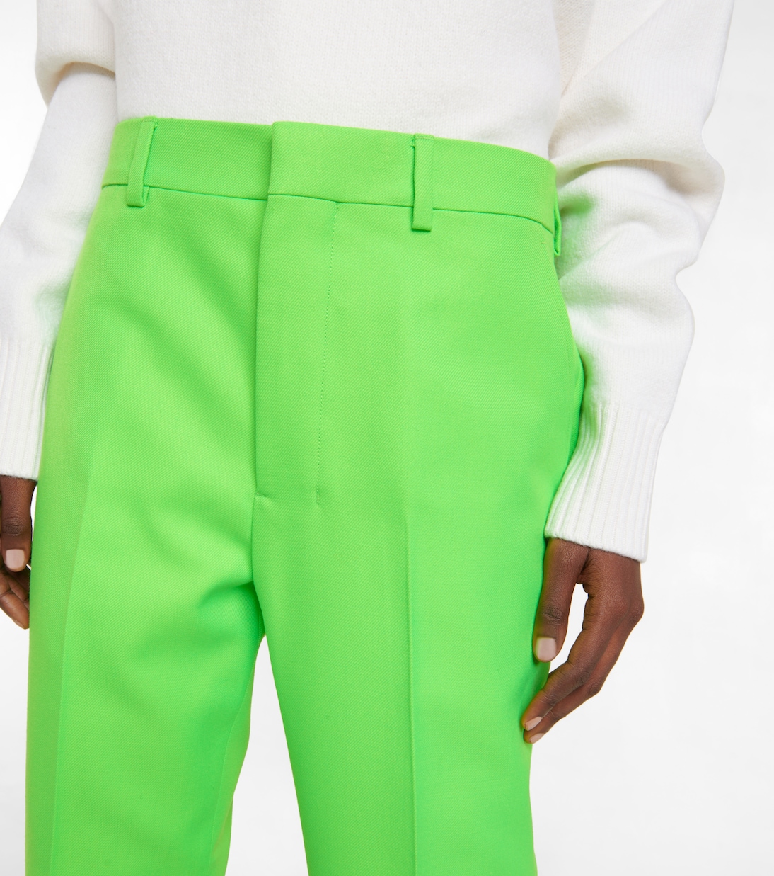 Hose aus einem Wollgemisch | Ami Paris