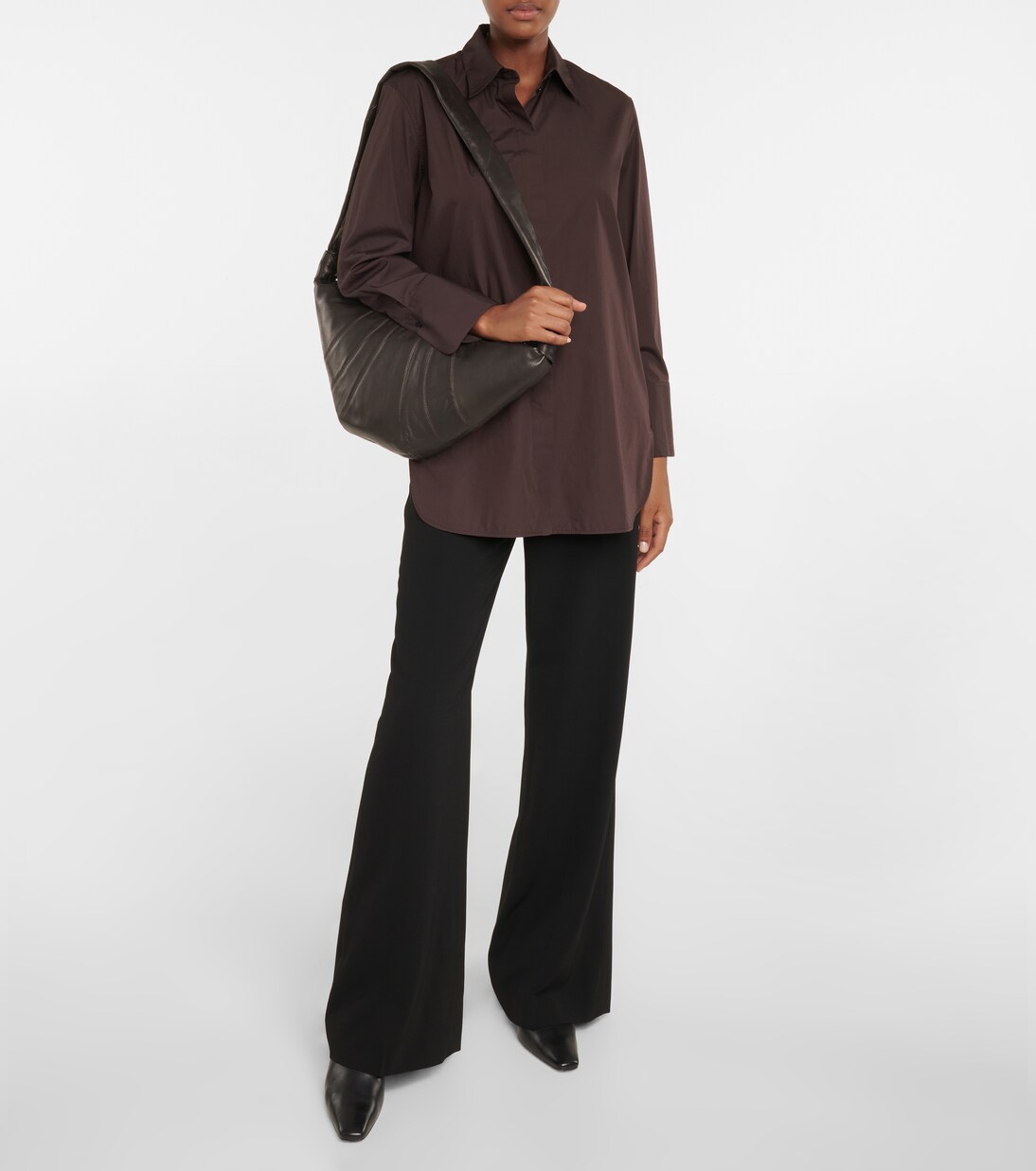 Schultertasche Croissant aus Leder | Lemaire