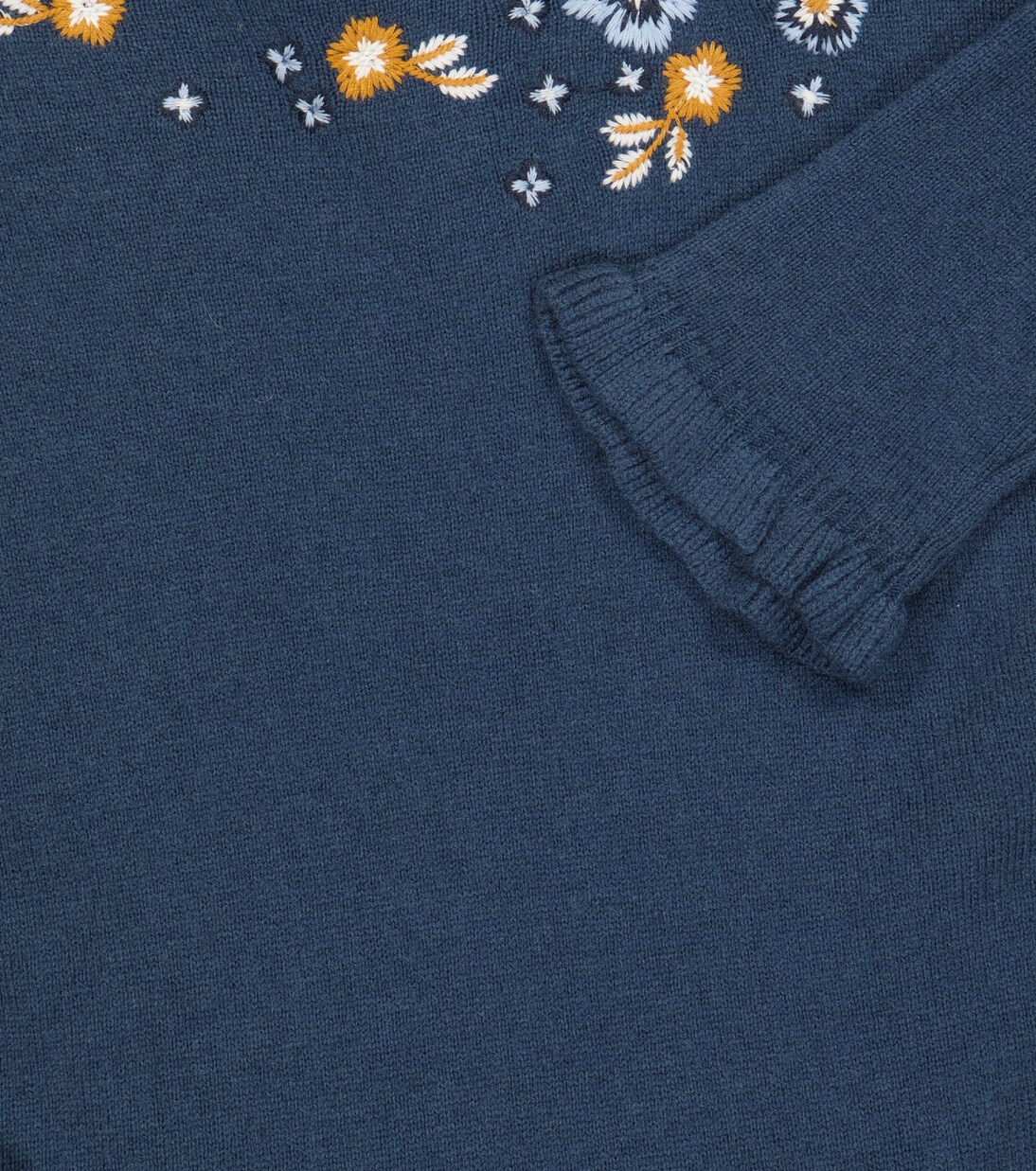 Embroidered wool-blend dress | Tartine et Chocolat