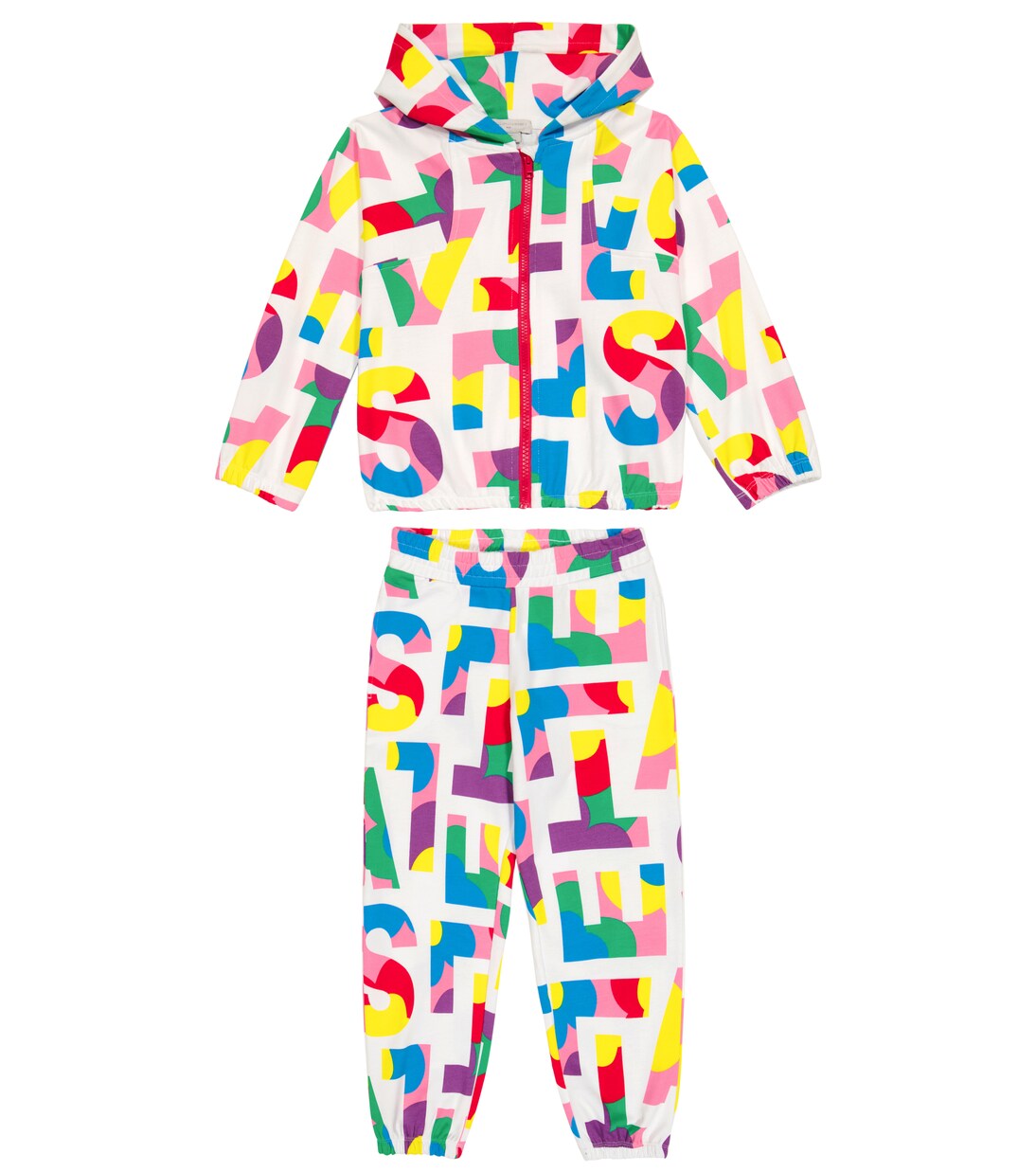 Printed sweatshirt and sweatpants set | Stella McCartney Kids