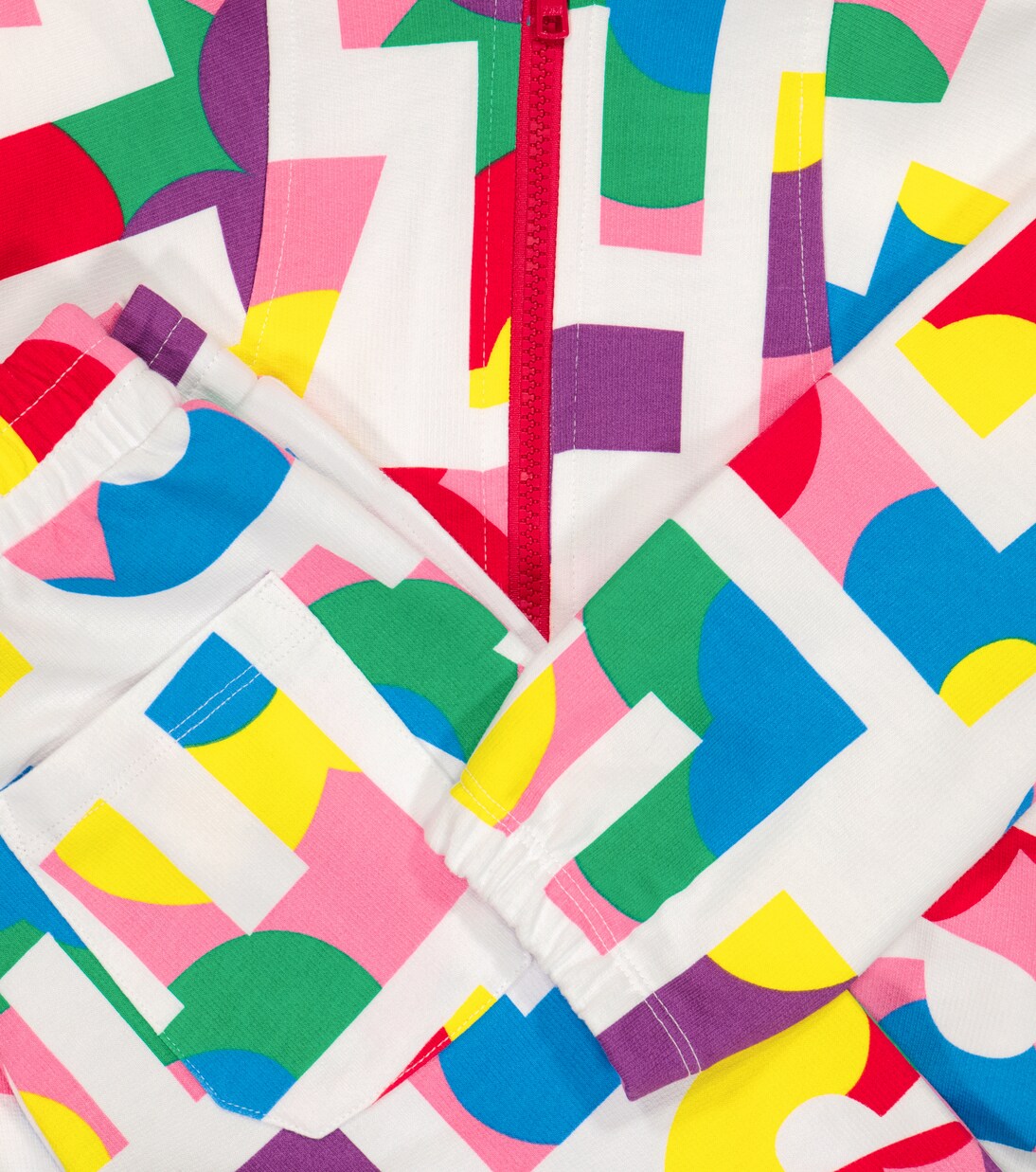 Printed sweatshirt and sweatpants set | Stella McCartney Kids