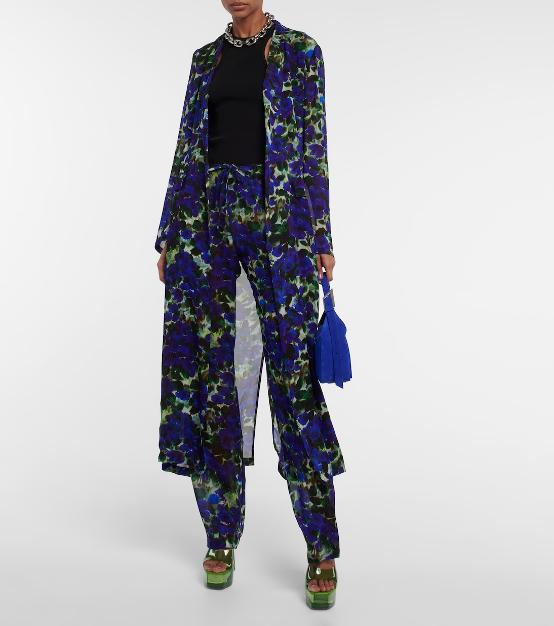 Pantoletten Dalida Glass | Amina Muaddi