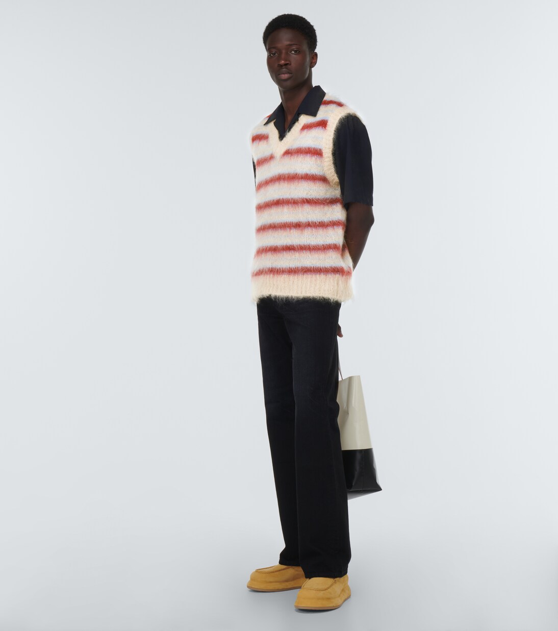 Pull sans manches en laine mélangée | Marni