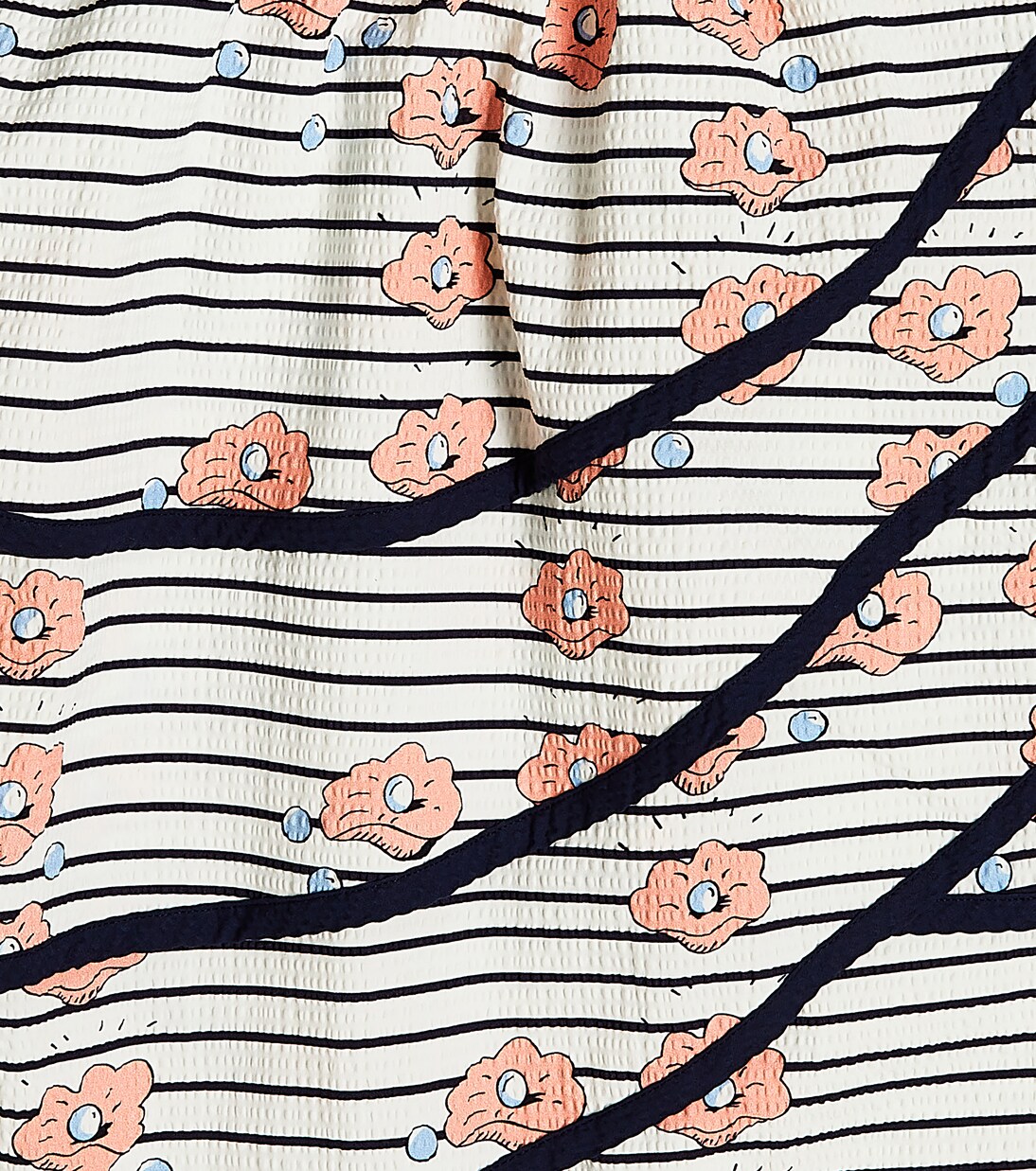 Striped cotton skirt | Mini Rodini