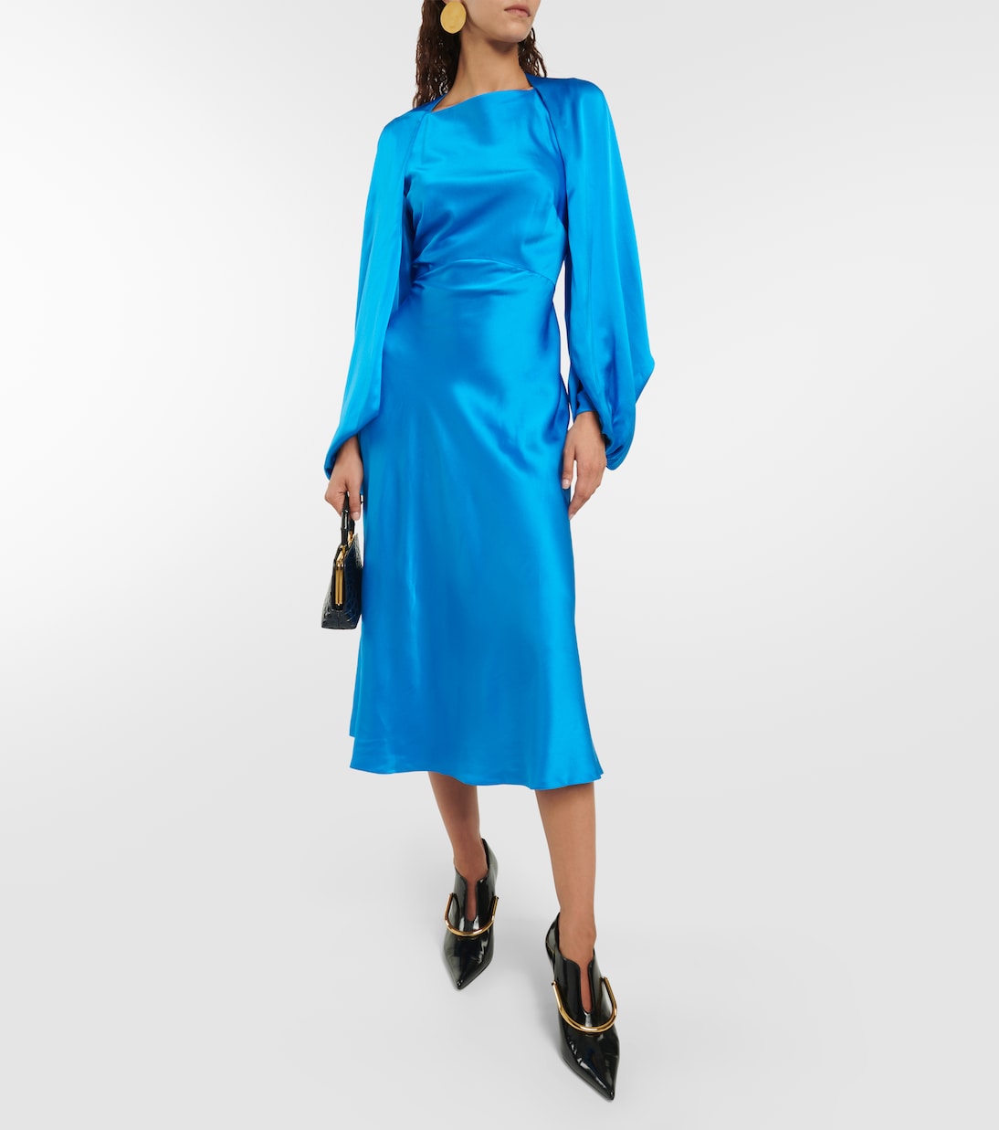 Robe midi Koda en soie | Roksanda