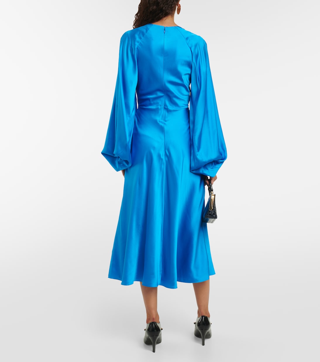 Robe midi Koda en soie | Roksanda