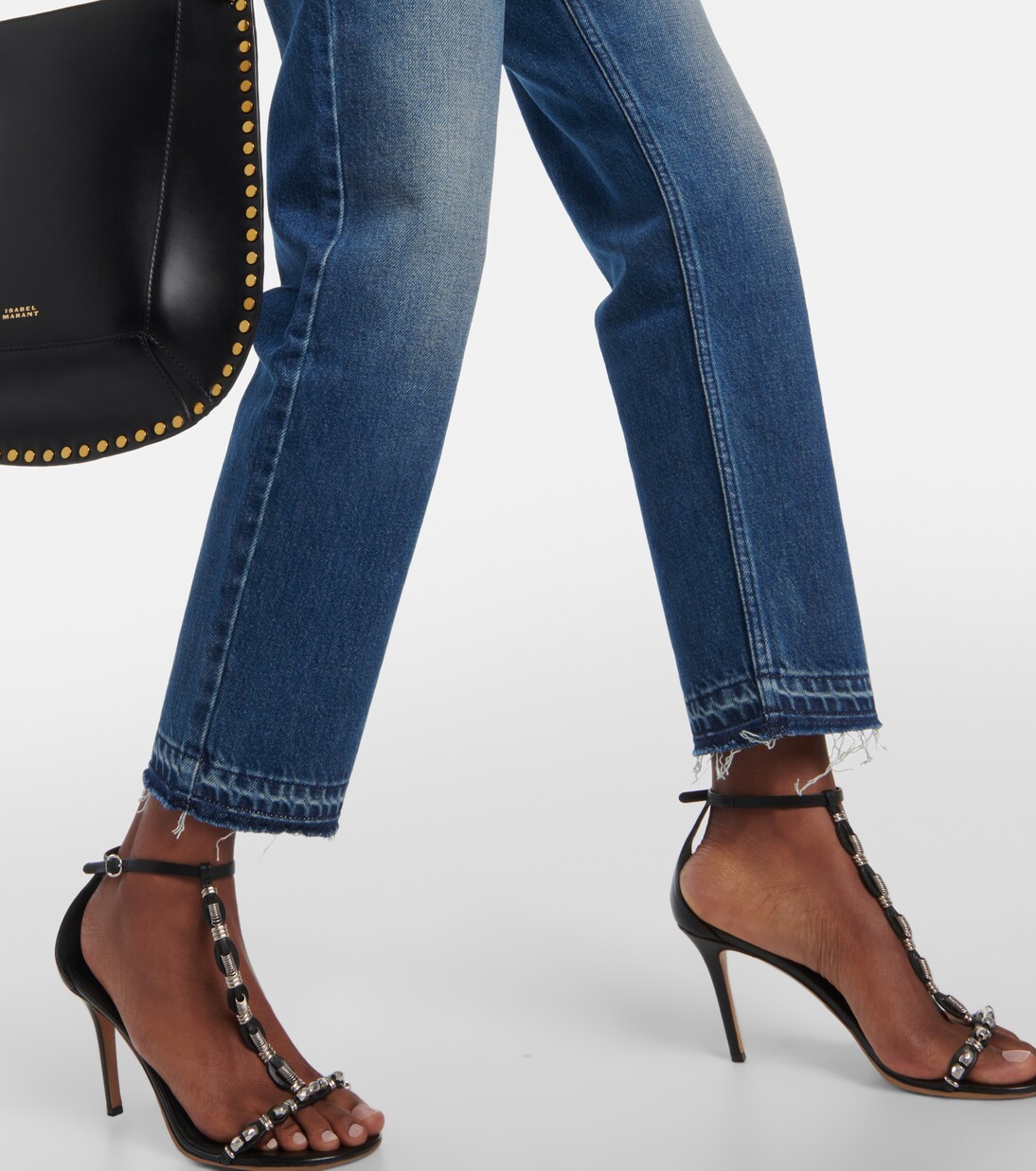 High-Rise Straight Jeans Belden | Marant Etoile