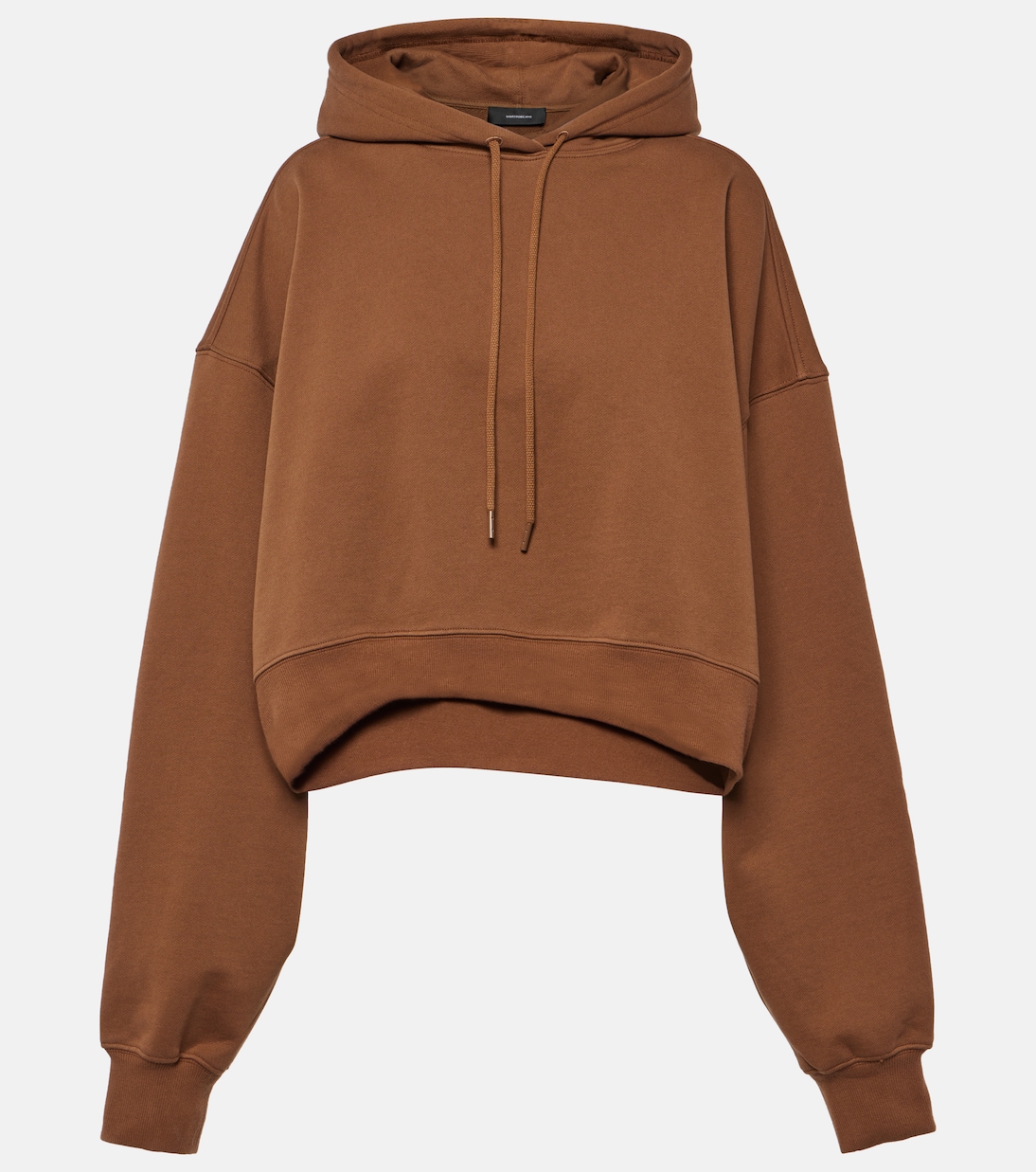 Oversized cotton jersey hoodie | Wardrobe.NYC