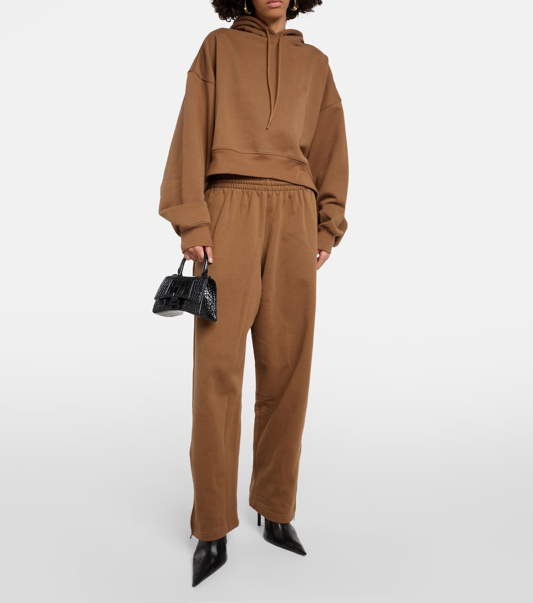 Oversized cotton jersey hoodie | Wardrobe.NYC