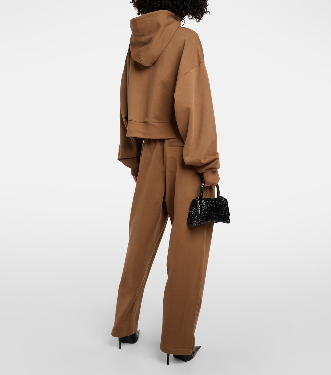 Oversized cotton jersey hoodie | Wardrobe.NYC