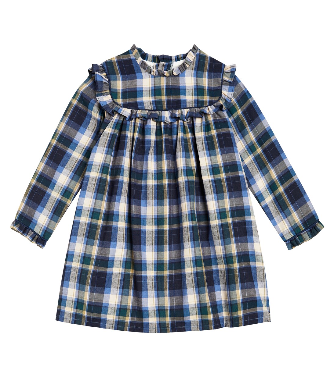 Vela checked dress and bloomers set | La Coqueta