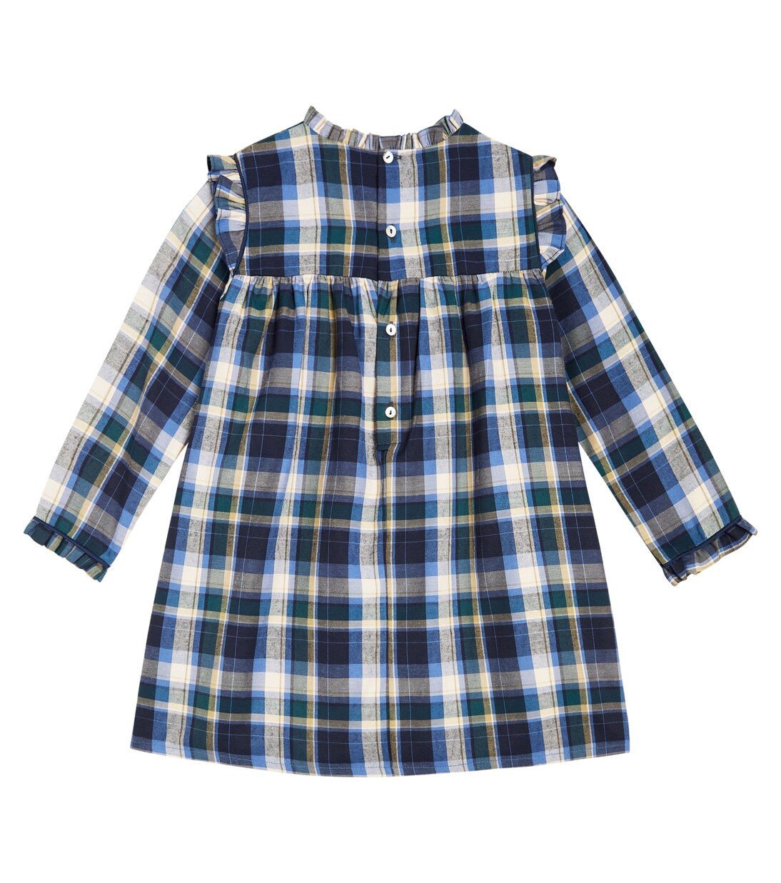 Vela checked dress and bloomers set | La Coqueta