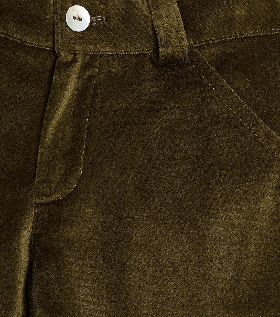 Shorts Lucas aus Baumwollsamt | La Coqueta