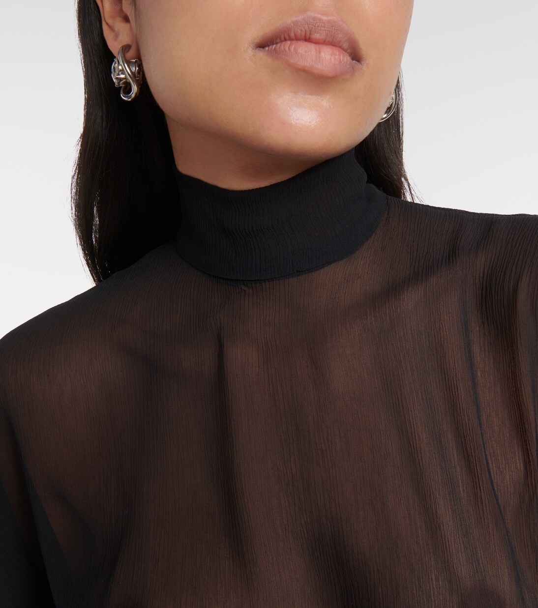 Robe longue Shangai en soie | Taller Marmo