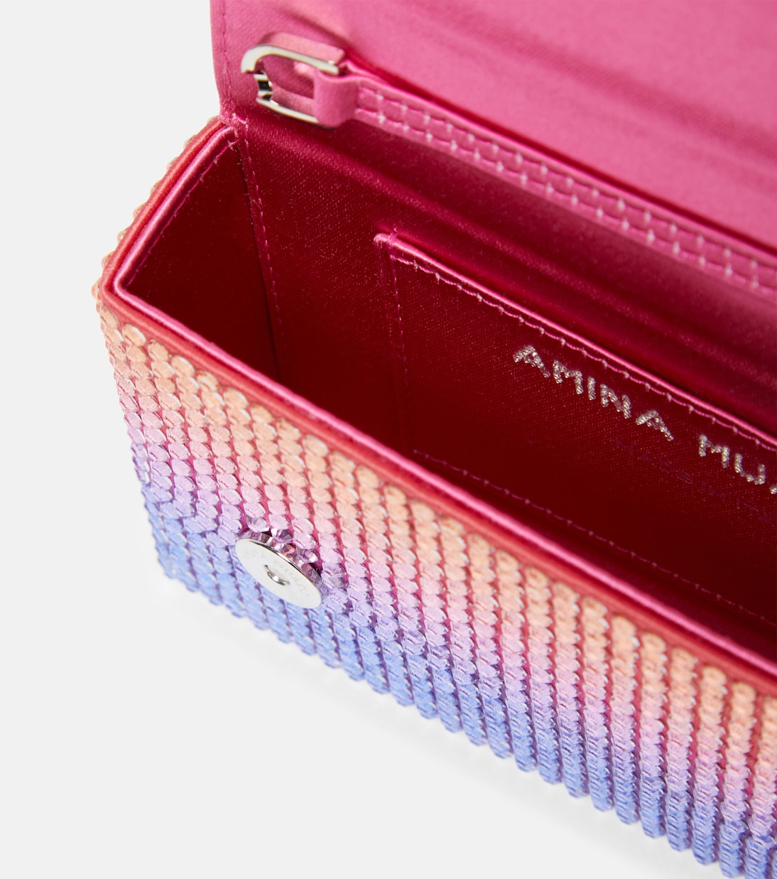 Super Amini Paloma Mini embellished clutch | Amina Muaddi