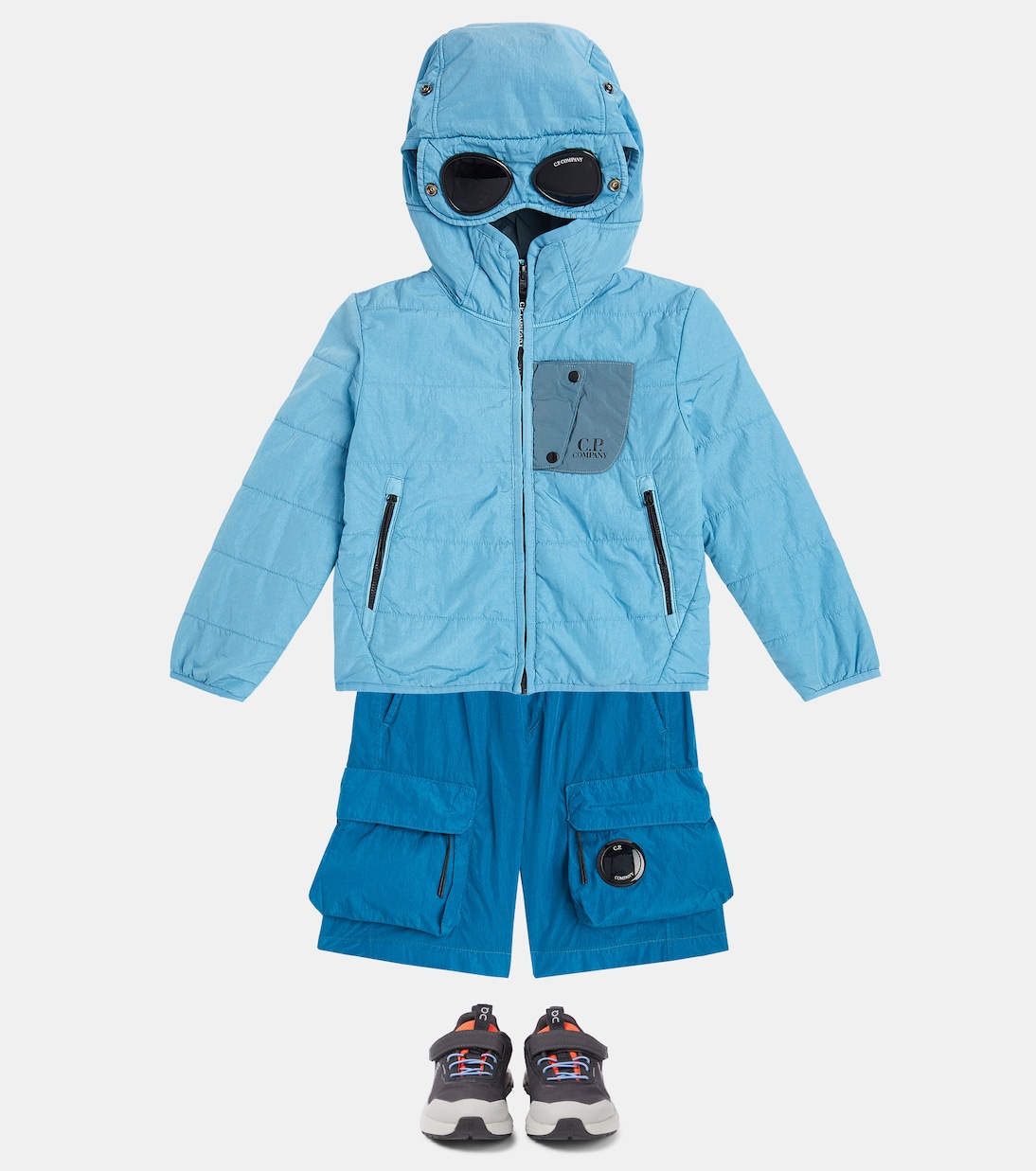 Chrome-R cargo shorts | C.P. Company Kids