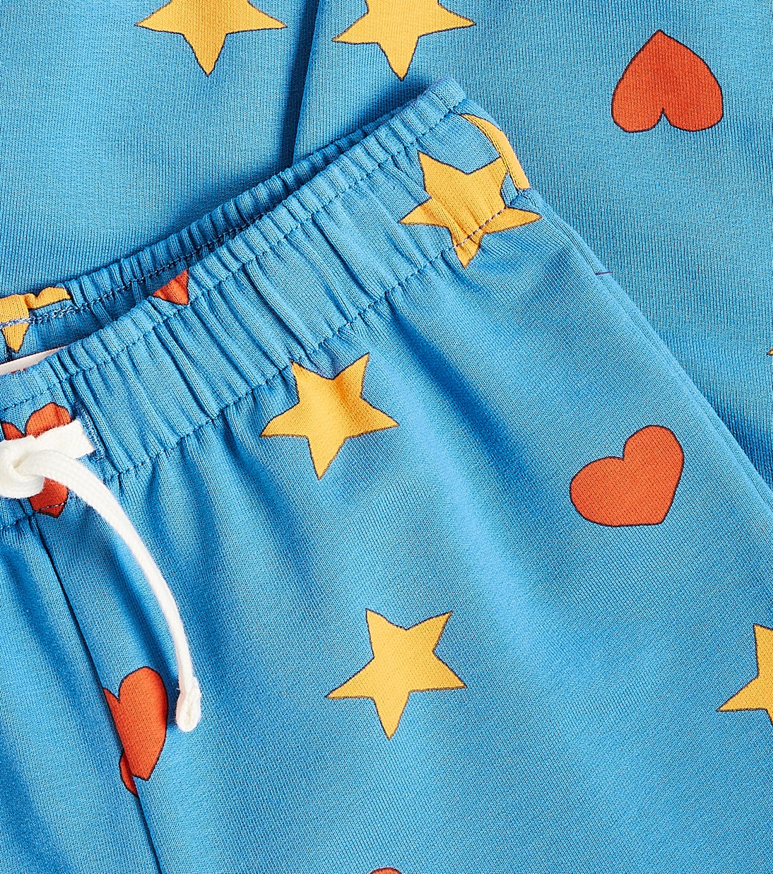 Jogginghose Hearts Stars aus Jersey | Tinycottons