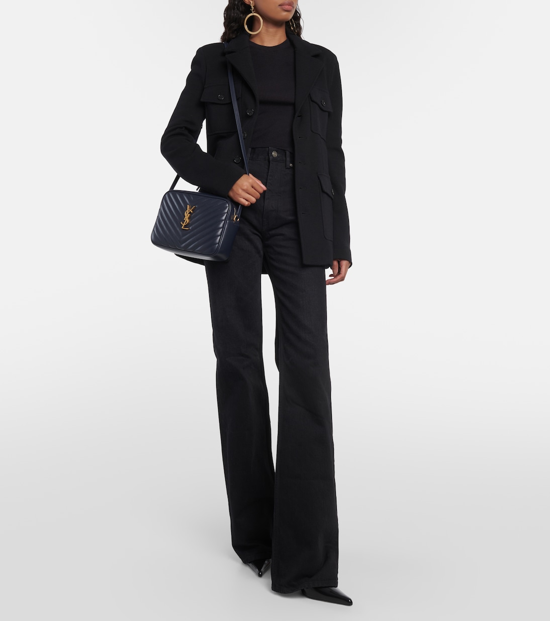 Lou quilted leather shoulder bag | Saint Laurent