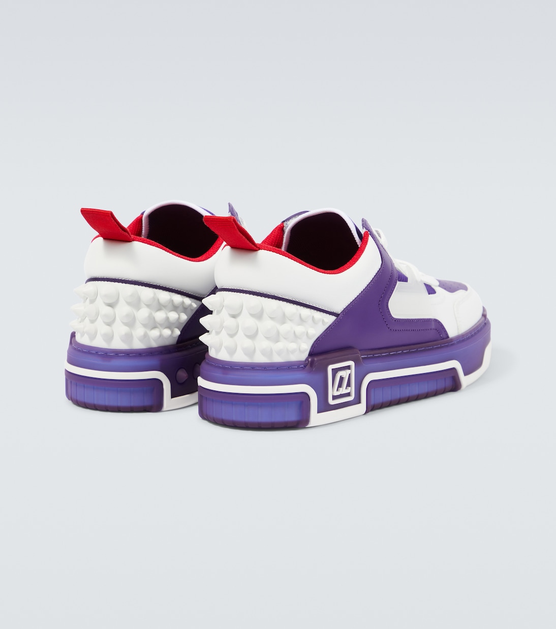 Astroloubi leather-trimmed sneakers | Christian Louboutin