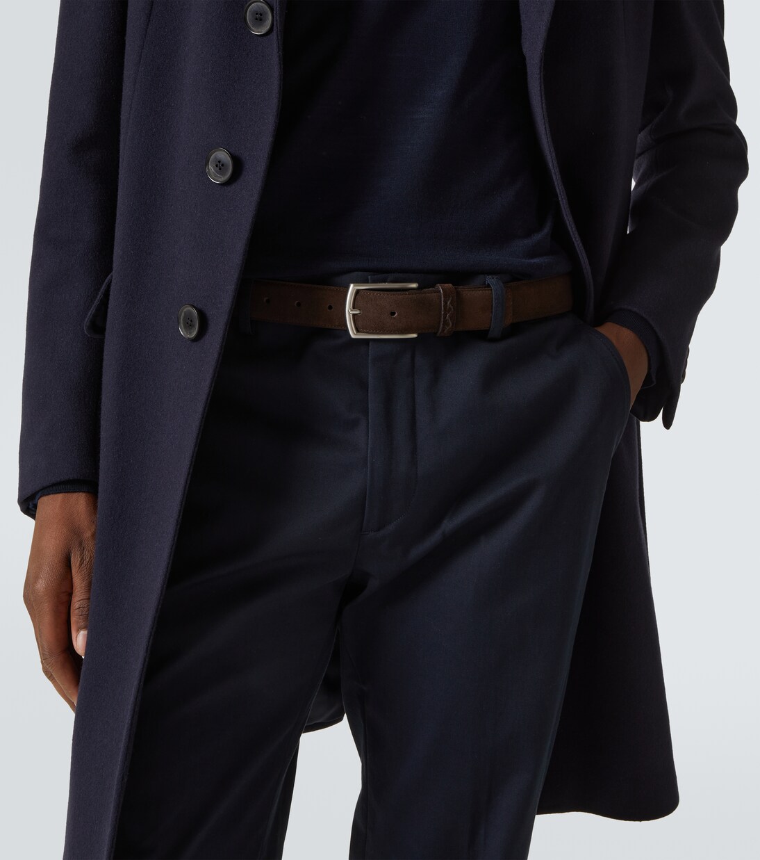Suede belt | Zegna