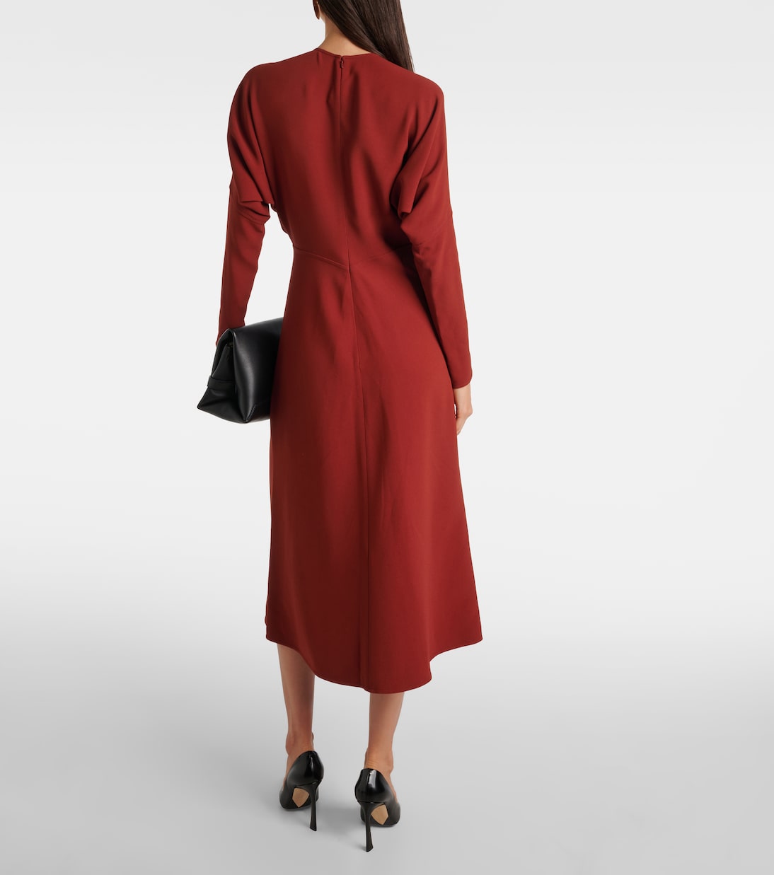 Abito midi Dolman in cady | Victoria Beckham