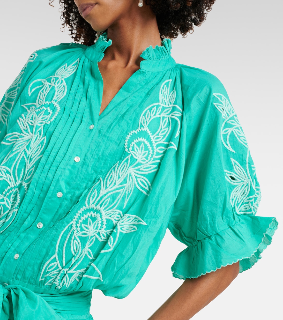 Minikleid aus Baumwolle | Juliet Dunn