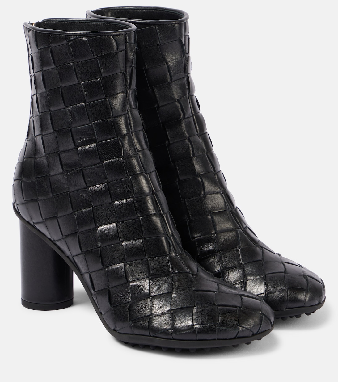 Ankle Boots Intrecciato aus Leder | Bottega Veneta